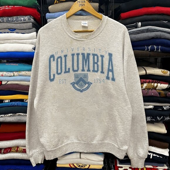 Vintage Columbia University Sweatshirt, Columbia University Men Women Shirt tee - Picture 1 of 2